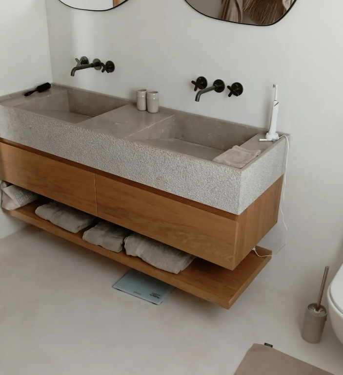 microcemento en duchas